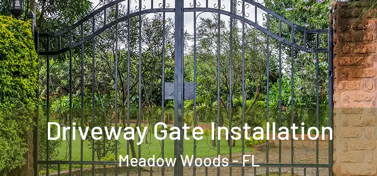Driveway Gate Installation Meadow Woods - FL